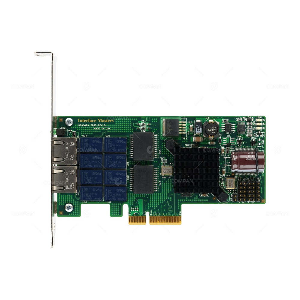 N2265B-ASSM04-R NIAGARA 2265 DUAL PORT 1G RJ-45 NETWORK INTERFACE CARD PCIE X4
